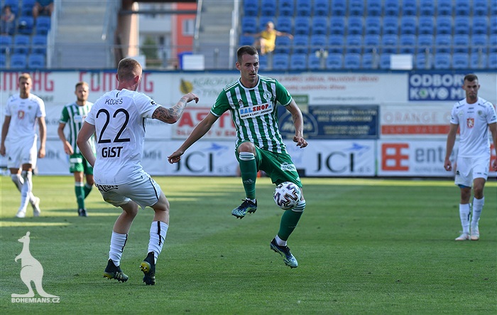 Hradec Králové - Bohemians 1:1 (1:0)