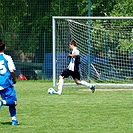 Gólman Antonín Kubeník rozehrává naši další akci 