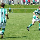 Filip Kučera (střelec našeho gólu) čeká na přihrávku od Kostky (7)