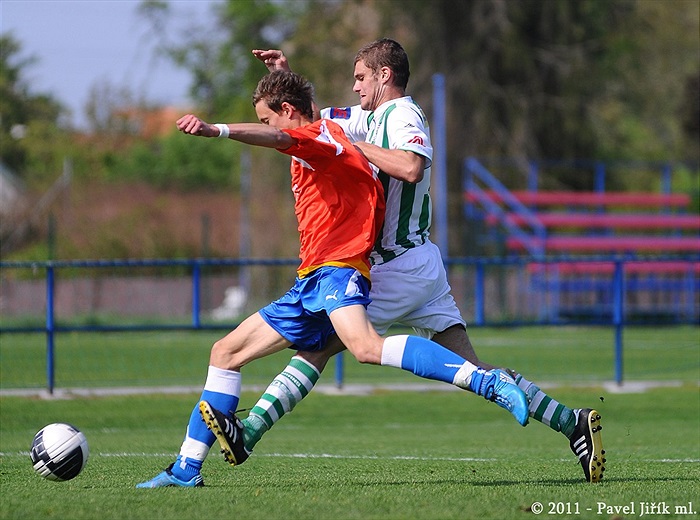 Viktoria Plzeň B - Bohemians 1905 1:3 (1:3)