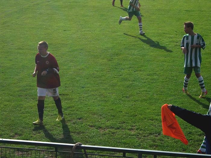 Momentka z přátelského utkání se Spartou.