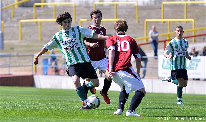 Sparta Praha B - Bohemians 1905 B 4:1 (2:0)