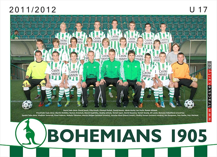 U17, ročník 1995, sezona 2011/2012