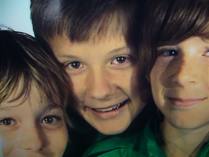 Společné foto Šulce, Braka a Trčky