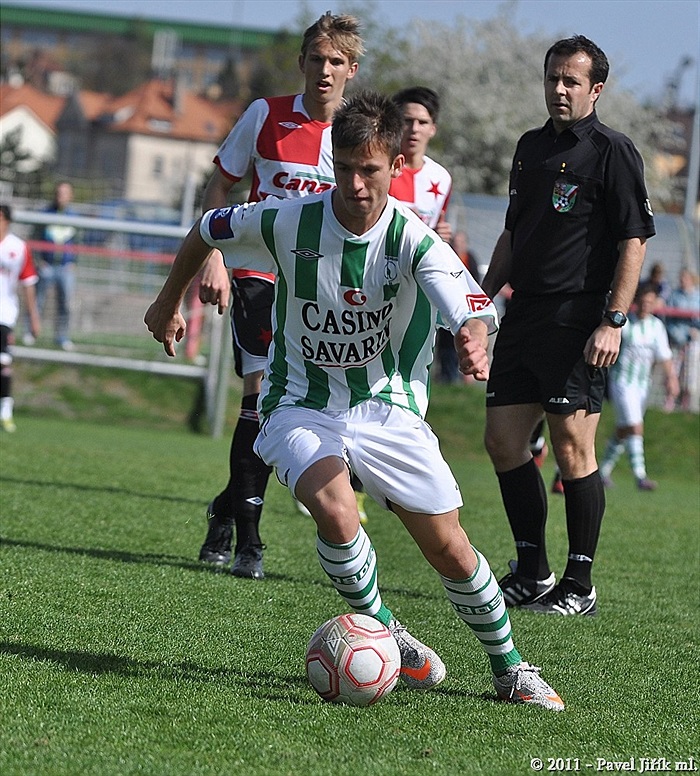 SK Slavia Praha B - Bohemians 1905 1:3 (1:1)