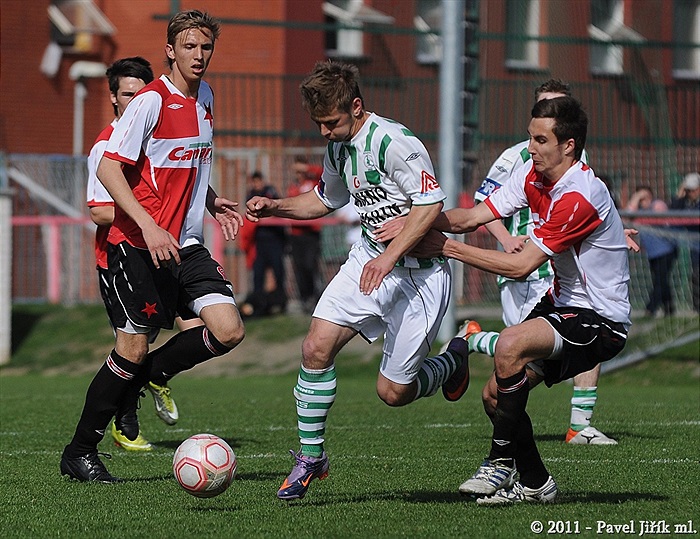 SK Slavia Praha B - Bohemians 1905 1:3 (1:1)