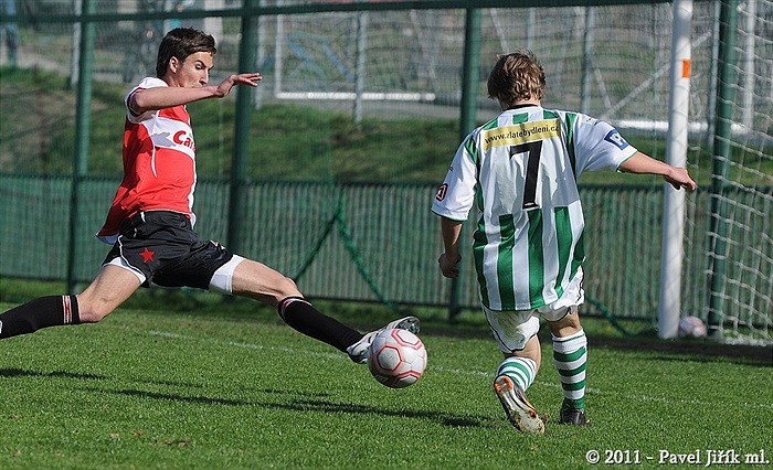 SK Slavia Praha B - Bohemians 1905 1:3 (1:1)