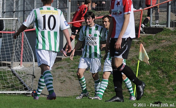 SK Slavia Praha B - Bohemians 1905 1:3 (1:1)