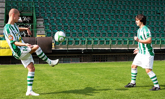 Martin Nešpor a Pavel Slánský, společný trénink