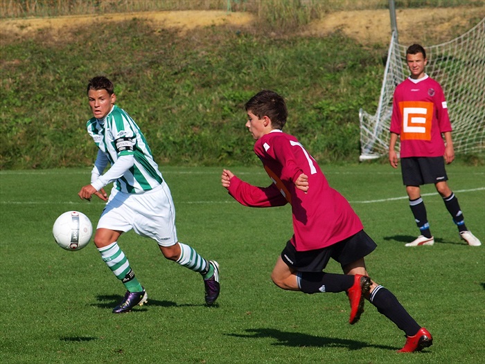 Dominik Kostka obléknul dnes kapitánskou pásku, ale ani jemu se zápas příliš nevydařil