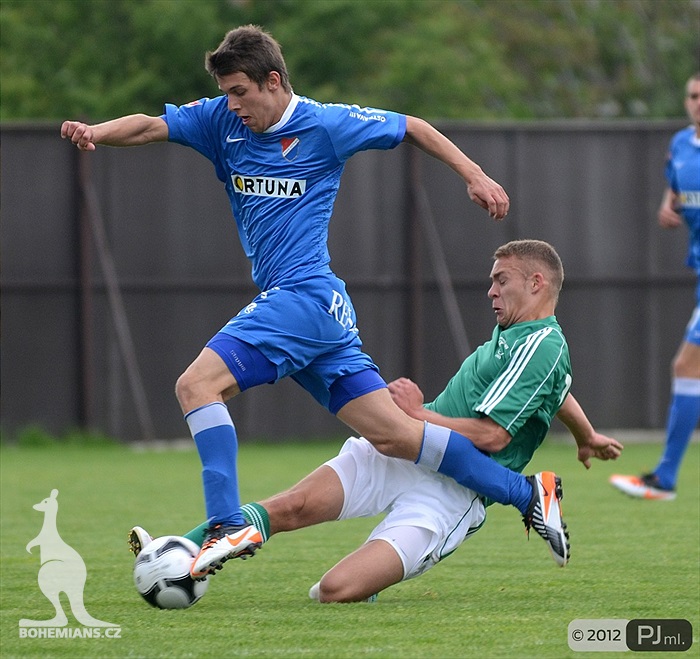 Bohemians 1905 - FK Baník Ostrava 3:3 (2:3)