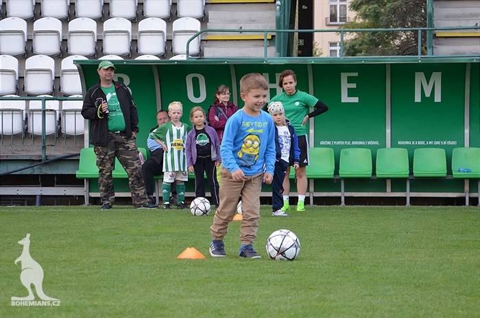 Fotbalový nábor v Ďolíčku, září 2017