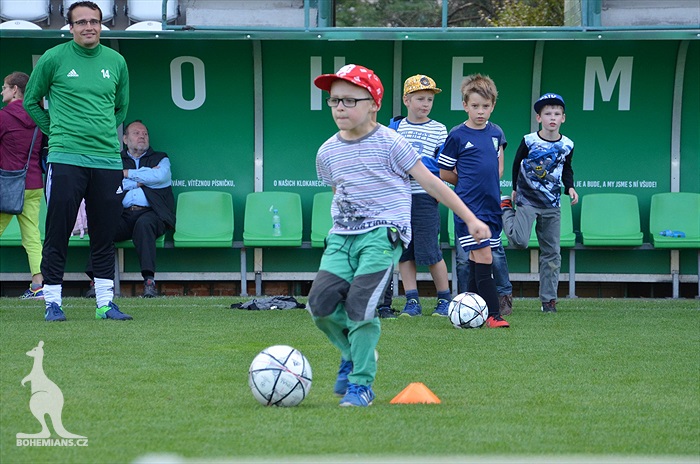 Fotbalový nábor v Ďolíčku, září 2017
