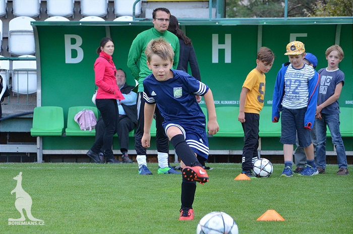 Fotbalový nábor v Ďolíčku, září 2017