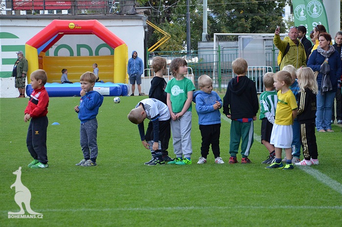 Fotbalový nábor v Ďolíčku, září 2017