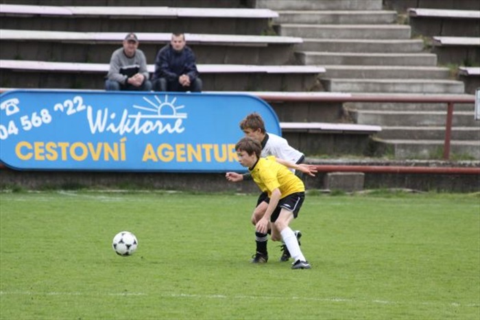 Fido vyváží balón více dopředu