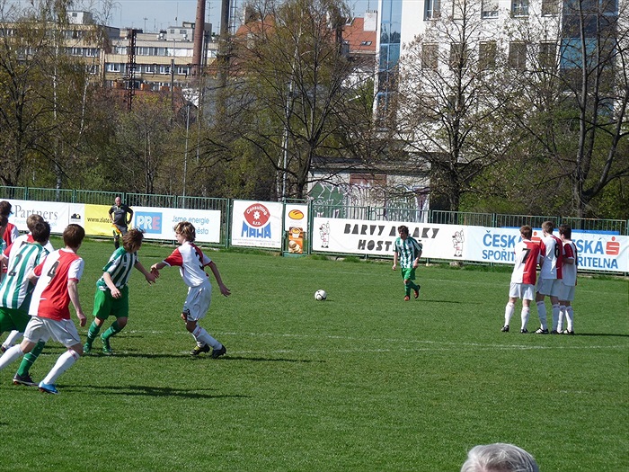 Pavel Habrun zahrává nebezpečnou standardní situaci