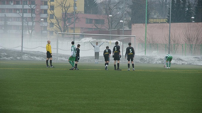 Jakub Horký za malou chvíli promění penaltu na 3:2