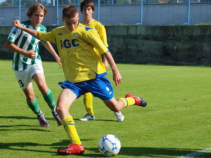 Jakub Habětín stíhá svého soupeře