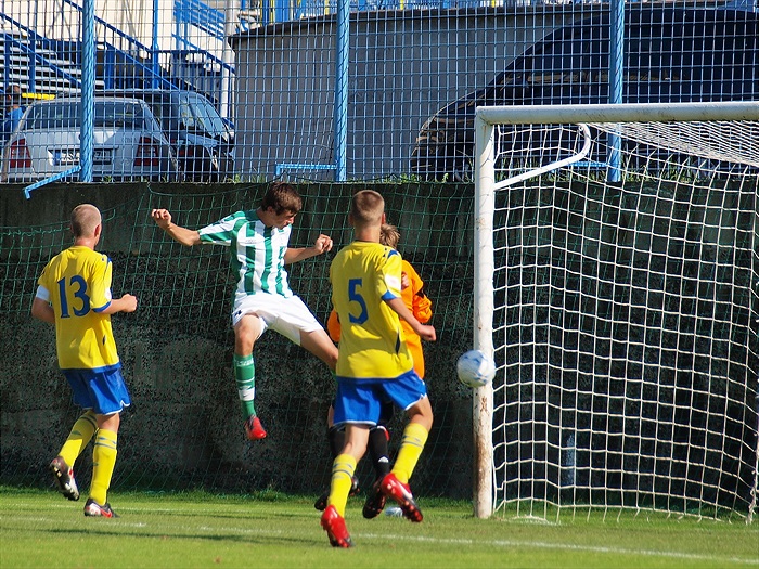 Vítězný gól Karla Charváta padnul 3 minuty před koncem zápasu