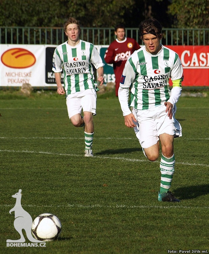 Bohemians 1905 - Písek 2:0 (1:0) 