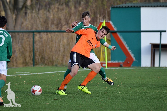 U19: Bohemians - Olomouc 0:2 (0:0)
