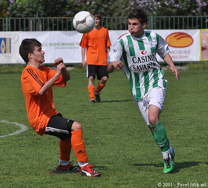 Bohemians 1905 B - Chomutov 4:0 (1:0)