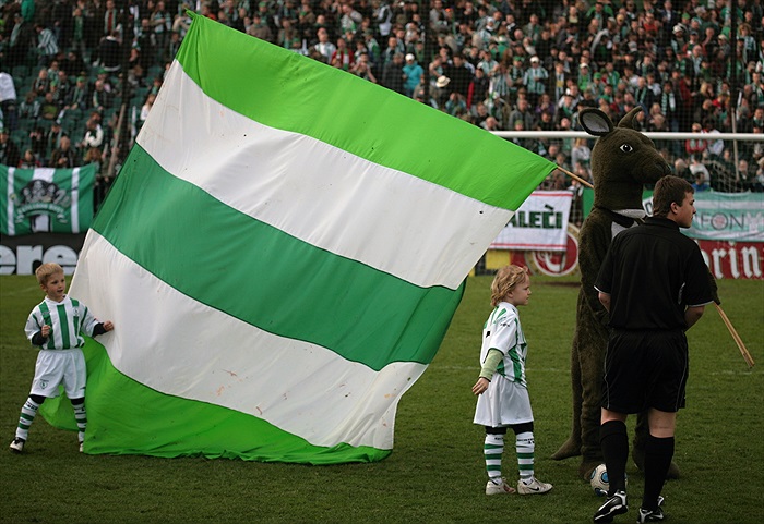 Poločasový zápas přípravek 2003 sledoval i maskot