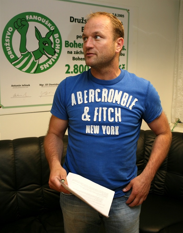 Pavel Hoftych po podpisu smlouvy.