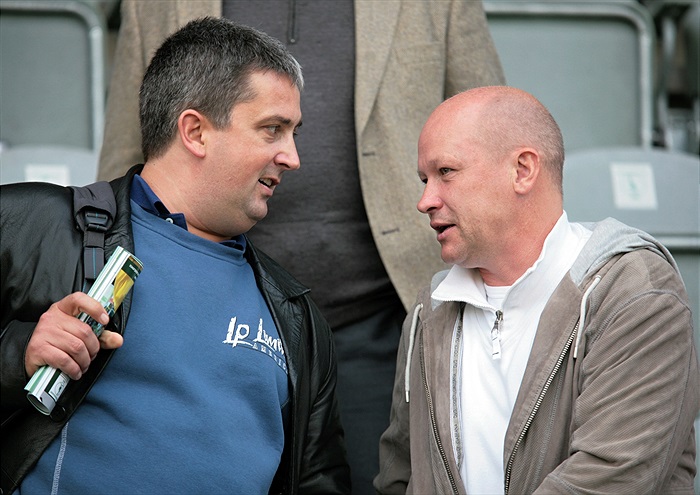 Na utkání se přišel podívat i předseda ČMFS Ivan Hašek.