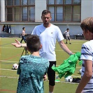 Tělocvik pod vedením trenéra Haška