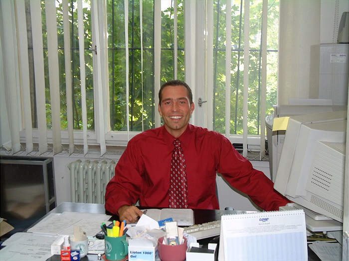 Radek Chadima vždy s úsměvem