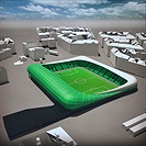 Vernisáž výstavy revitalizace stadionu ve Vršovicích