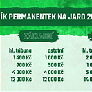 Jarní permanentky jsou v prodeji