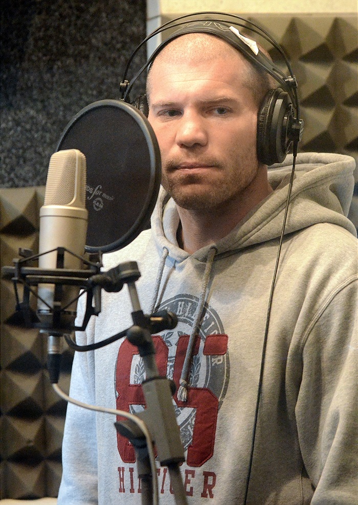 Nahrávání pozvánky na GL v radiu City