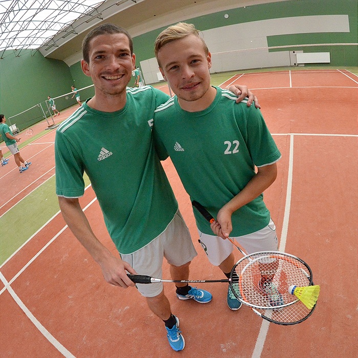 Klokani si dali turnaj v badmintonu