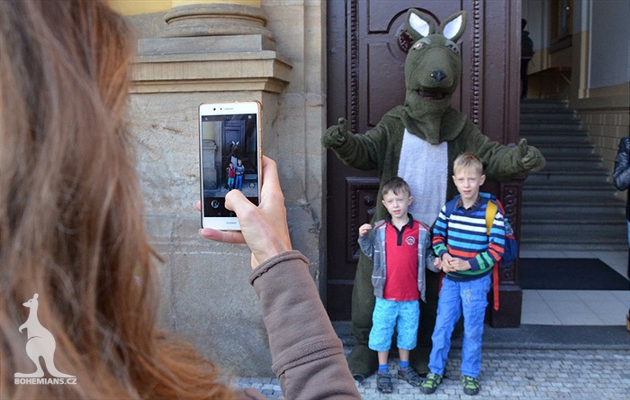 Vítání prvňáčků v ZŠ Botičská