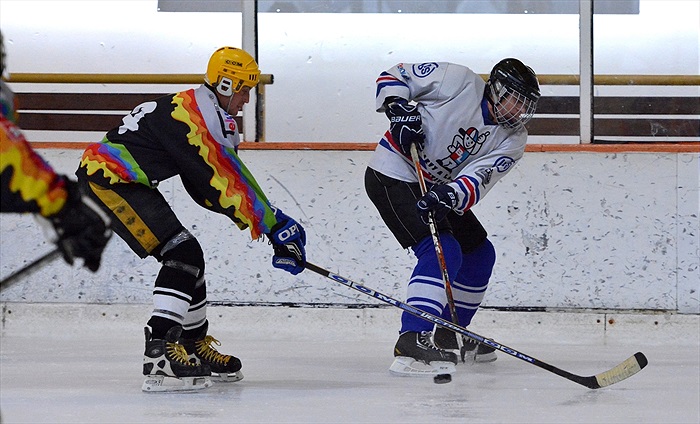 Hokej 2015: Černá - Bílá 7:6