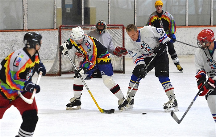 Hokej 2015: Černá - Bílá 7:6