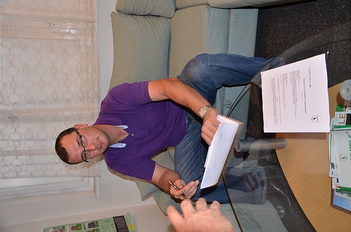 Radek Sňozík přebral automobil od společnosti AUTO NOVO TÝM Řevnice.