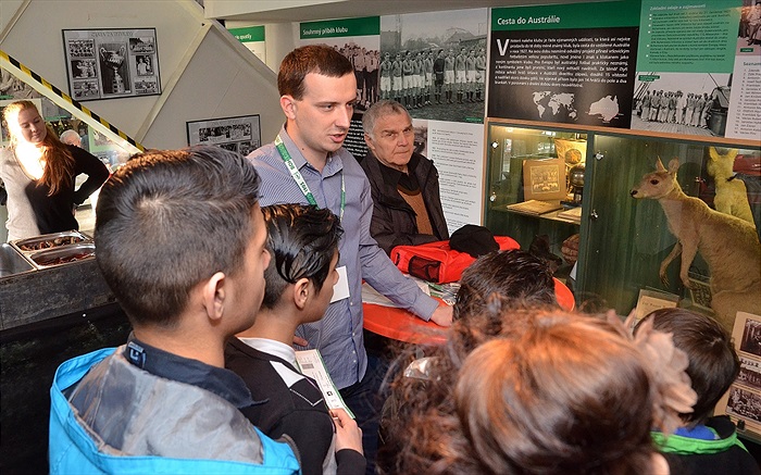 Děti z děstkého domova na utkání v Ďolíčku