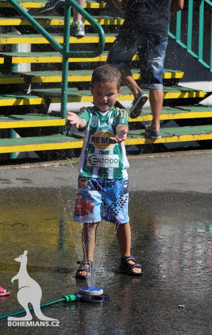 DĚNÍ NA TRIBUNÁCH: Bohemians - Zbrojovka