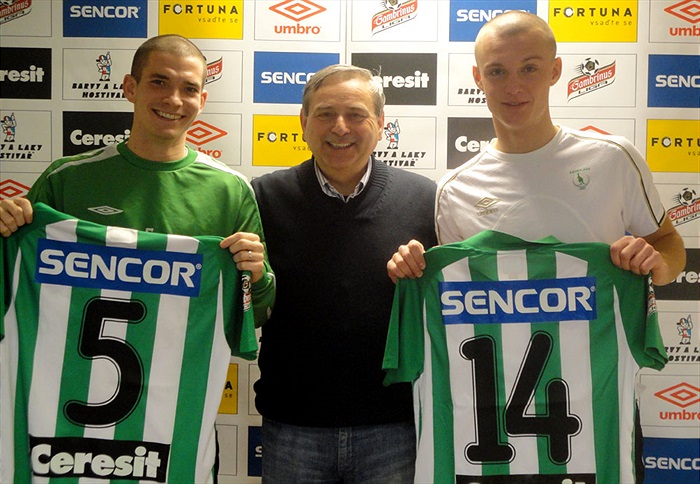 Prodloužení smlouvy s Davidem Bartkem a Martinem Nešporem