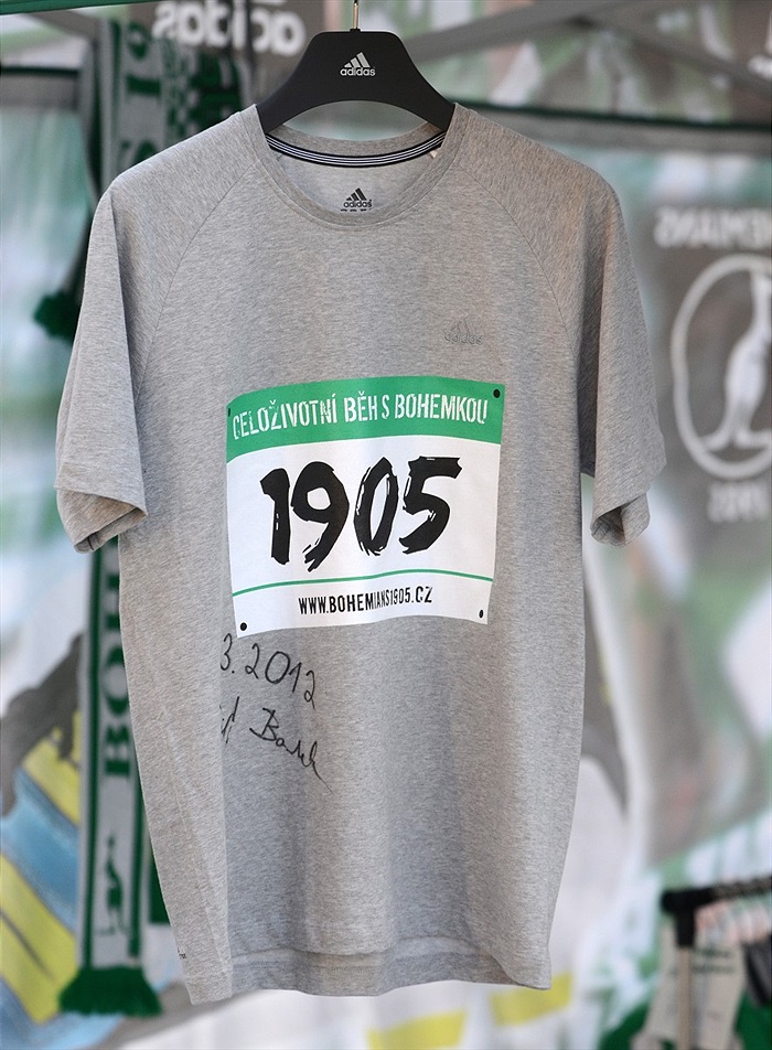 Tričko s podpisem Davida Bartka