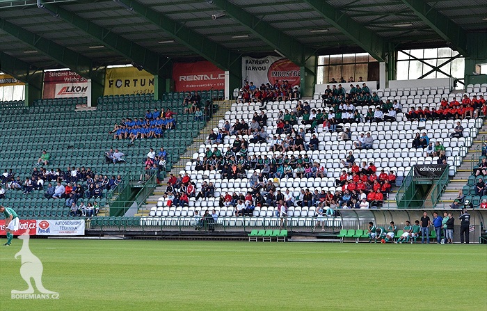 Benefiční utkání All Stars Cup: Bohemians - Slavia 2:6