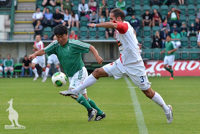 Benefiční utkání All Stars Cup: Bohemians - Slavia 2:6