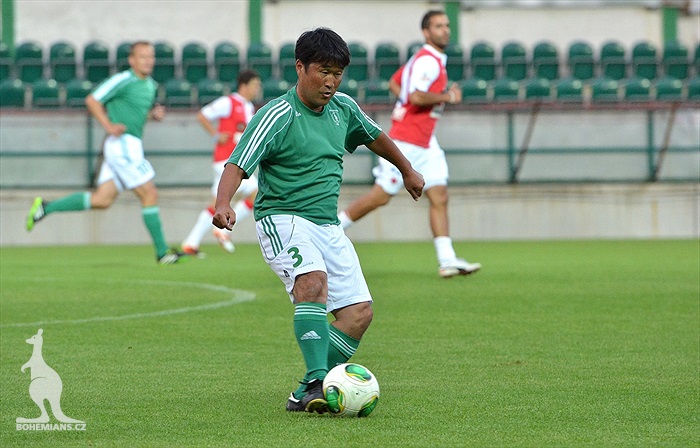 Benefiční utkání All Stars Cup: Bohemians - Slavia 2:6