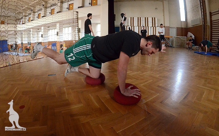 ODpolední trénink v Sokolovně