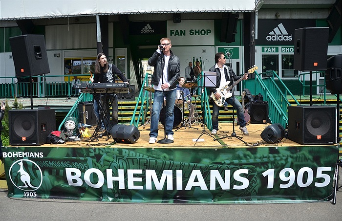 Oslavy 30. výročí zisku titulu Bohemians ČKD Praha