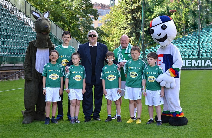 Oslavy 30. výročí zisku titulu Bohemians ČKD Praha